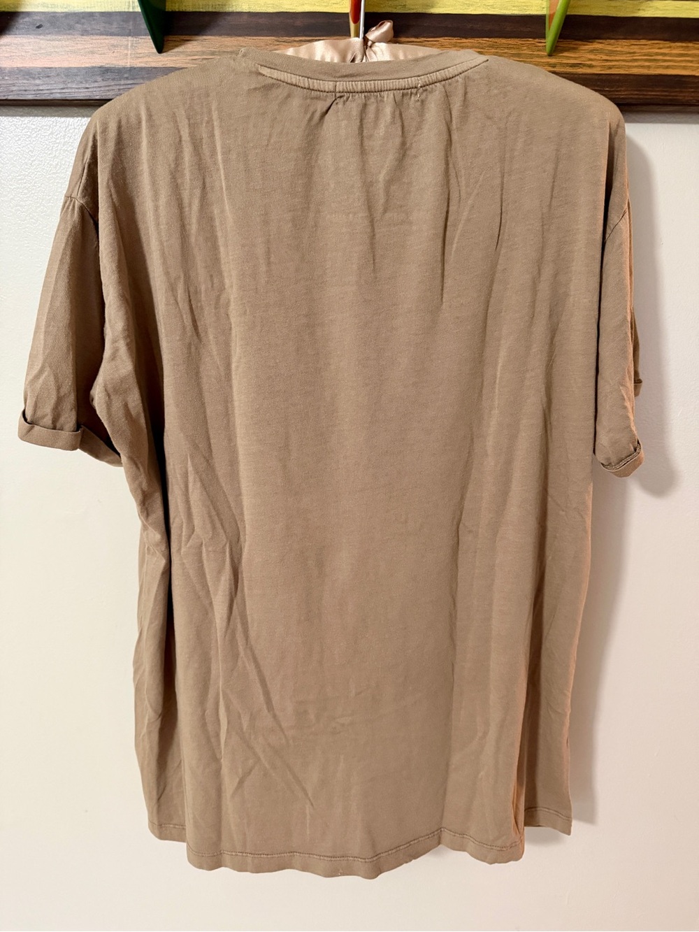 đđ¤ Womenâs Little Miss Howdy Pumpkin Oversized Tee - Caramel Gold - Picture 3 of 7